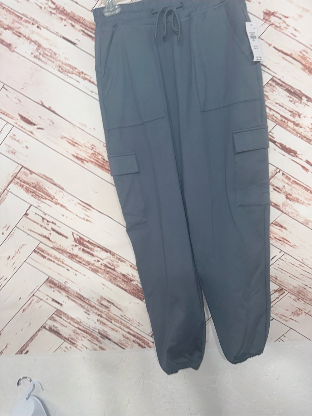 NWT Gilly Hicks slate blue Cargo Jogger Pants